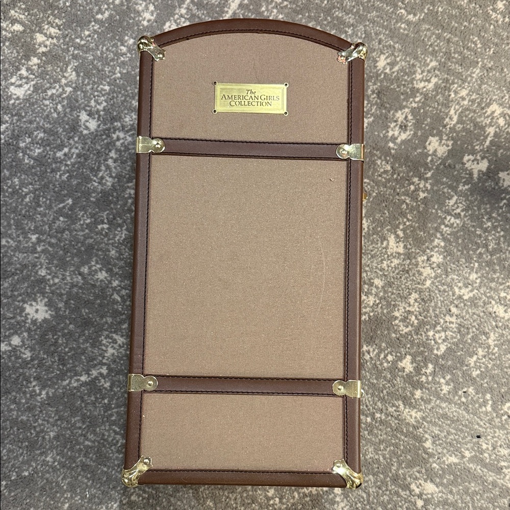 Vintage American Girl Doll Samantha’s Brown and Tan Doll Case